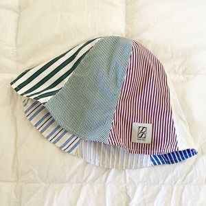 NWOT Sibling Vintage, Patchwork Tulip Hat, Bucket Hat O/S